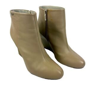 Calvin Klein Cena Ankle Bootie Beige Women’s Size 10